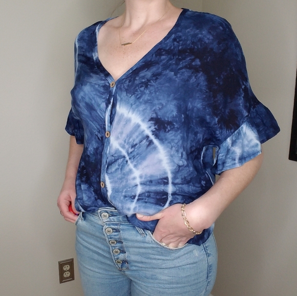 Lena-Tie Dye top - Picture 5 of 7